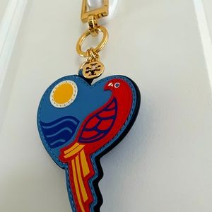 100% authentic Tory Burch bag charm, bird
